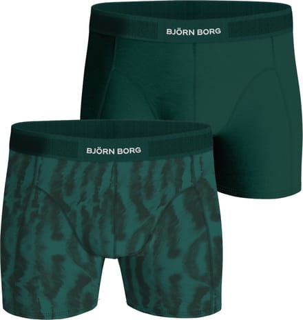 Björn Borg Cotton Stretch boxers - heren boxers normale lengte (2-pack) - multicolor