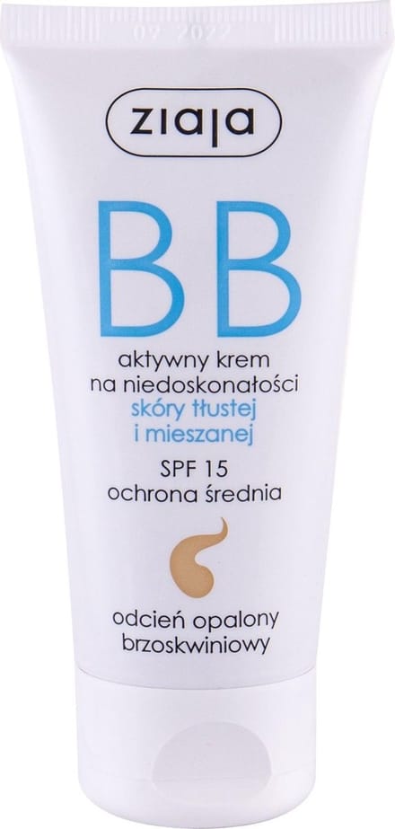 Ziaja - Bb Cream Oily And Mixed Skin - Bb Cream 50 Ml Shade Dark