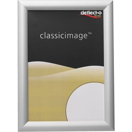 Deflecto SFA4S Klapframe Zilver DIN A4 1 stuk(s) (b x h x d) 240 x 325 x 15 mm