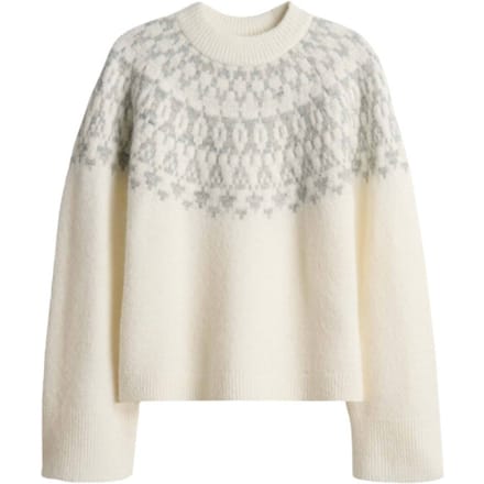 Gebreide pullover in Noorse look, model 'Porway'