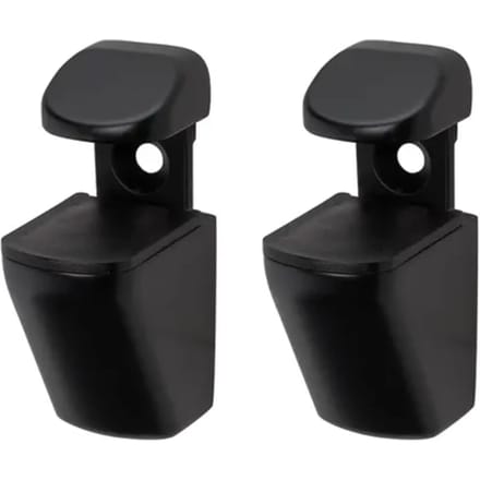 Duraline Plankdrager Clip Mini S/2 Mat Zwart 4pp
