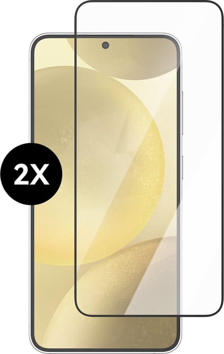 Screenprotector geschikt voor Samsung S24 Plus Screenprotector Glas Gehard Tempered Glass - Screenprotector geschikt voor Samsung Galaxy S24 Plus Screen Protector Screen Cover - Volledig dekkend beschermglas - 2 stuks
