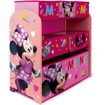 Arditex Opbergrek Minnie Mouse 62 X 30 Cm Hout Roze 7-delig
