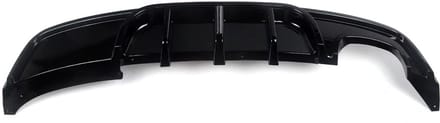 Achterdiffuser Zyntrix - Bumper - Voor BMW 1 Serie E82 Coupe 135i M Sport - Carbon Look F1 Stijl - Auto accessoires