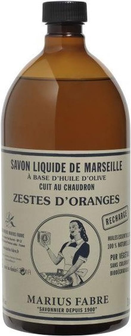 Marius Fabre Nature Marseille zeep sinaasschil navul 1 Liter