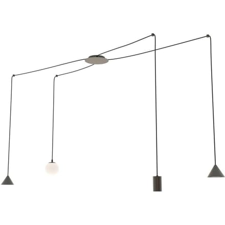 Hanglamp Fuji 4-lichts | Cozyhouse