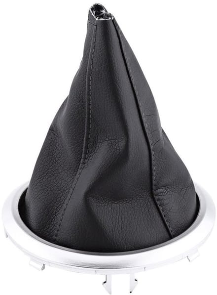 Allecto - Gaiter Cover Gear Shift Knob - Zwart PU-Leder - Voor Suzuki