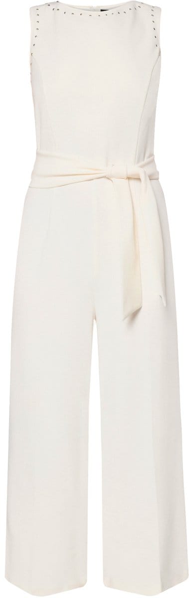 BETTY BARCLAY - Dames jumpsuit - Maat 46 - Vrouwen - wit - polyester