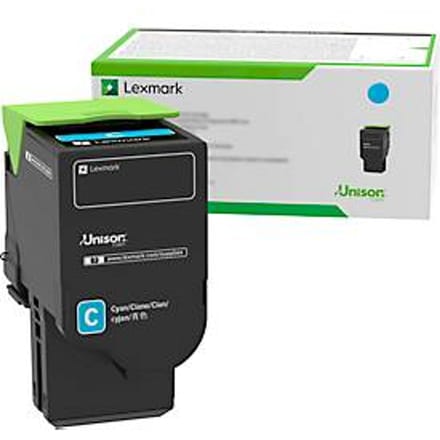 Lexmark 78C2UCE tonercartridge 1 stuk(s) Origineel Cyaan
