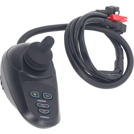 Elektrische Rolstoel Controller EABS Parkeren Soepel Snelheid Wijzigen Rolstoel Joystick Controller 45A DC24V black