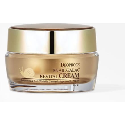 DEOPROCE Snail Galac Revital Cream 50g beige