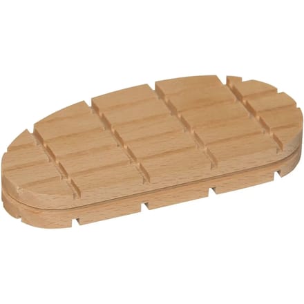 Platte houten zool Kerbl