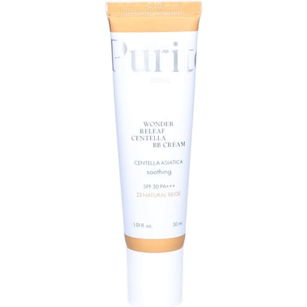 Purito wonder releaf centella cream crème bb à la centella asiatica spf 30 pa+++ - 23 beige naturel 30ml