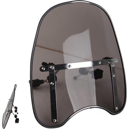 Universele Motorfiets Windscherm 22?25mm Stuurmontage gray