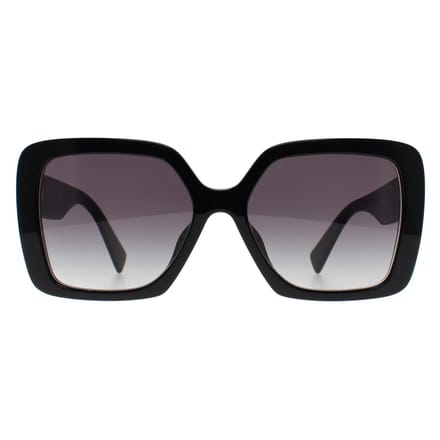 Miu Miu Letter Arm Onregelmatige Vorm Zonnebril Dames zonnebril Zwart 0MU10YS1AB5D1 Basic Packaging-Eyeglass Case+Box