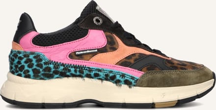 Floris Van Bommel Sfw-10133 Daysi Sneakers - Leer - Dames - Multi - Maat 37