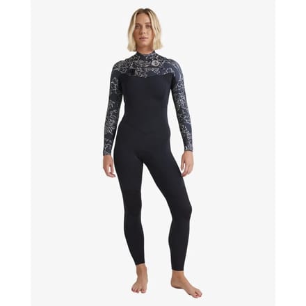 Dames overall Billabong Salty Dayz Naturel 3/2 Less-Zip