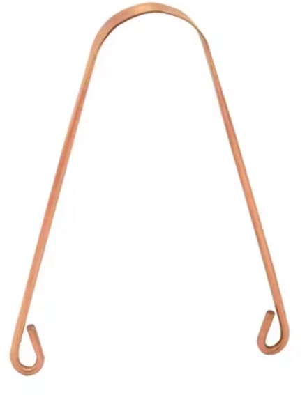 Scoby - Tongreiniger - Tongschraper - Mondhygiëne Tool - Koper - Schone Tong - 1 Stuk
