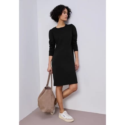 Jurk in effen kleur