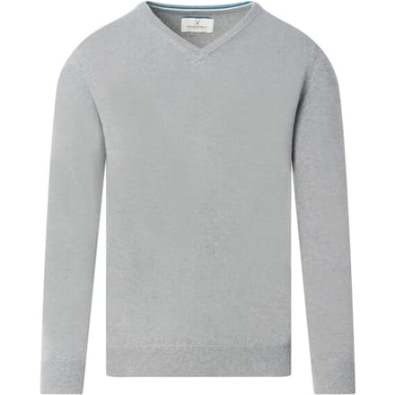 The BLUEPRINT Premium Trui V-hals Heren Grijs