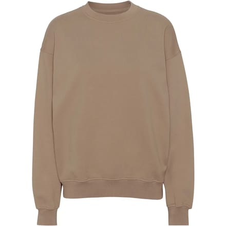 Sweatshirt ronde hals Colorful Standard Organic oversized desert khaki