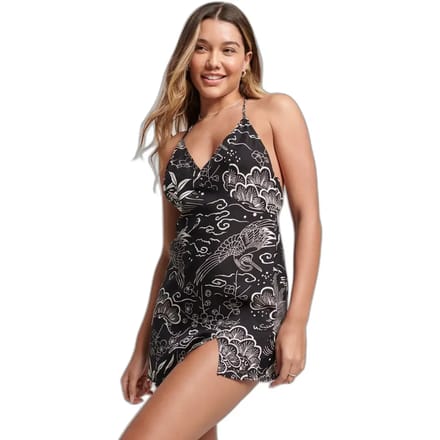 Superdry - Minislipjurk met print - Dames - Jurken