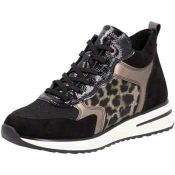 Remonte Sneakers zwart Synthetisch - Dames - Maat 36