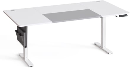 SONGMICS - Zit Sta Bureau - Elektrisch - 180 x 80 cm - Geheugenfunctie - USB-C Aansluiting