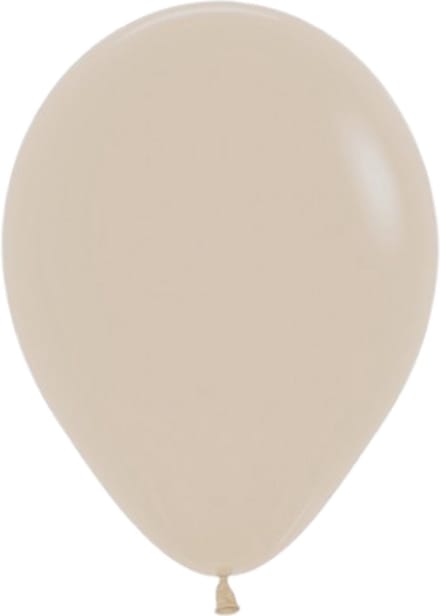Latex ballonnen Sempertex Fashion White Sand 071, 12inch – 12 stuks