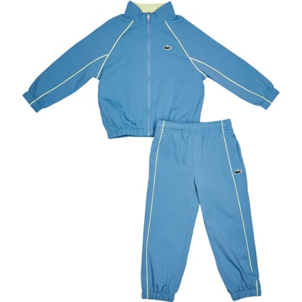 Lacoste Sport Trainingspakken Peuter - Grijs - Maat 96 - 104 CM - Poly Woven