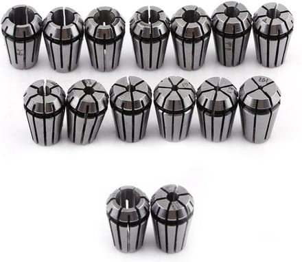 15-delige ER11 Spring Collet Set voor CNC-graveermachine en freesdraaibank
