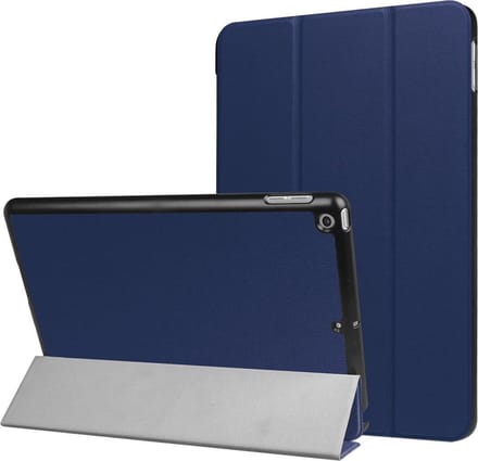 Bescherm-Hoes Map met Smart Cover geschikt voor iPad 9.7 - 2017-2018 - Blauw