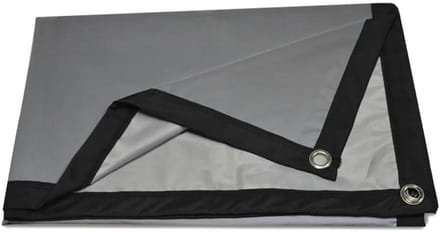 Projectorscherm, Anti-lichtgrijze optische coating Draagbaar reflecterend canvas projectiescherm
