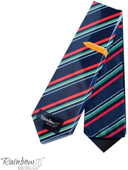 Merkloze Heren Sokken in Stropdas Verpakking - Stijlvol Cadeau