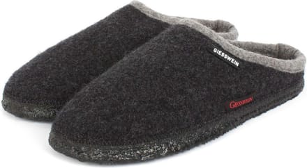 Giesswein Sloffen - Maat 38 - Unisex - zwart,grijs