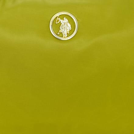 U.S. POLO ASSN. Schoudertas Houston Hobo Bag Green / Tan Lichtgroen