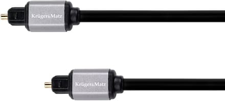 Krüger&Matz Basic - Optische Kabel - 1m - Toslink Aansluitingen