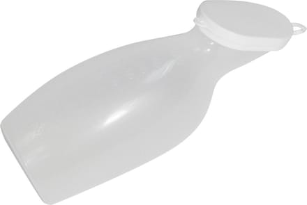 Aidapt Urinaal 1 liter - Voor vrouwen - Melkwit/Ondoorzichtig plastic