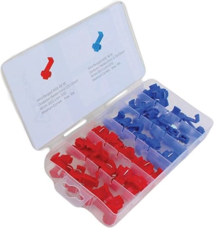 scotchlok set - kabelschoen assortiment - 50 delig - draad connectors - asta