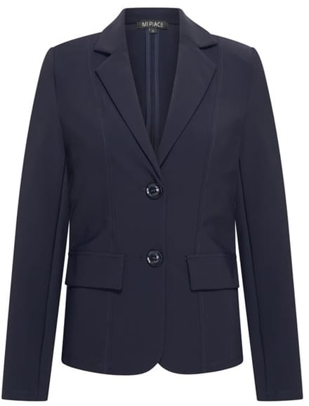 MI PIACE - Bonded Travel Uni Blazer 202646 Dark Blue - Maat : XS