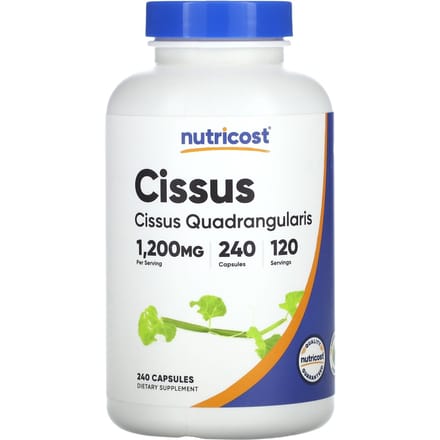 Nutricost, Cissus, 600 mg, 240 capsules