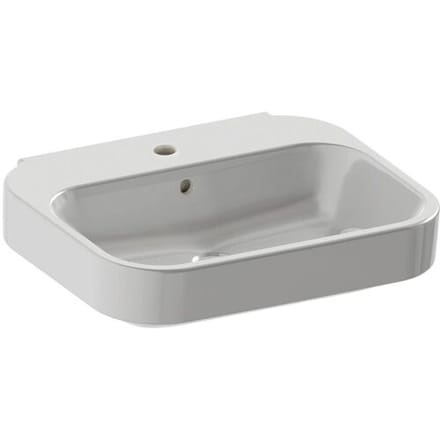 Duravit Happy D.2 washbasin 60 cm, with 1 tap hole perforated