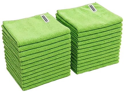 Propex microvezeldoek groen 40 x 40 cm (24 stuks) - Schoonmaakmiddelen - Facilitair