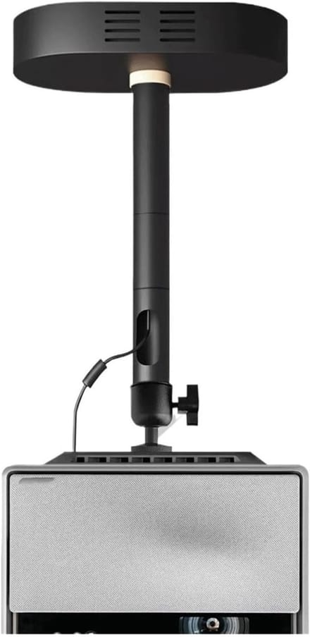 Projectorbeugel - Plafondmontage - Thuisbioscoop - Verstelbare arm - 10-40 cm - Zwart