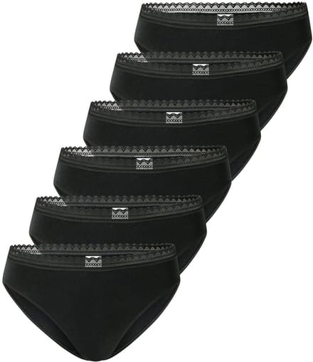 Schiesser Dames riosslip 6 pack 95/5 Modern Cotton