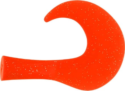 Westin Swim Tail 12cm Spare Curltail 9cm 8gr Fluo oranje 2stuks