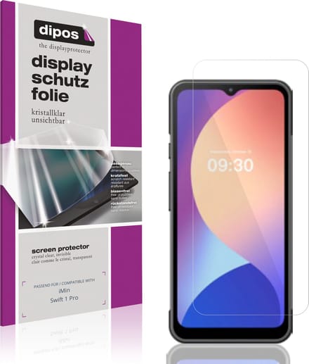 dipos – 4x Beschermfolie geschikt voor iMin Swift 1 Pro | Krasbestendige & heldere Screenprotector Ultra-Thin