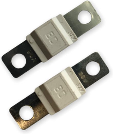 MIDI zekering 80A schroefzekering geschikt voor de MIDI zekeringhouder 12v, 24v en 32v (2 stk)