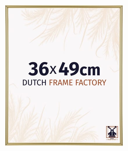 Fotolijst 36x49 cm - Kunststof - Goud - Angers