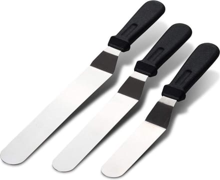 Cosy @ Home - Paletmes - Glaceermes - Set van 3 - Schuine Spatel